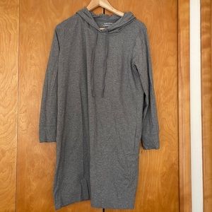 Eileen Fisher Organic Cotton Hooded Dress